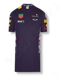 Motorsport Team Red Color Bull Teamline Racing Jersey Petronas Gp Short Sleeve Shirt Clothing Mx Dirt Bike Cycling2608347