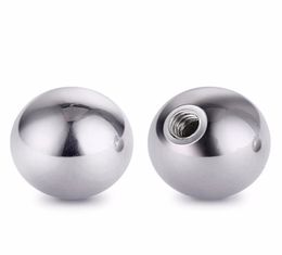 500 piece lot 2 3 4 5 6MM stainless steel ball head hypoallergenic 14 16GS crew lip eyebrow tongue belly body piercing parts8828434