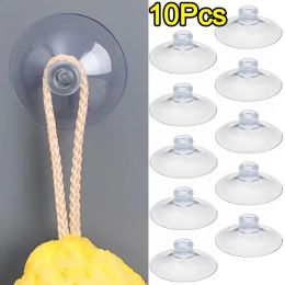 Set 10/1pcs Transparent Suction Cup Silicone Suction Cup Powerful Suction Cup Wall Kitchen Bathroom Windows Glass Hooks Supplies PVC