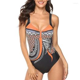 Women's Swimwear 2024 Summer One-Piece Swimsuits Women Clothes Sexy Bikini Sets Swim Suit Print Swimming Female Beachwear Bikinis