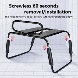 Sexual Interaction Assistance Chair Love Chair Armrest Model Bathroom Waterproof Furniture Couple Fun Masturbation Sex Toys 240425