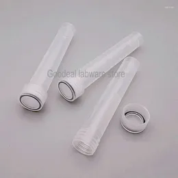 10ml Lab Graduated Plastic Cryovial Test Tube 50pcs PP Storage Bottle School Supplies Accessories