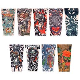 Sleevelet Arm Sleeves Outdoor Sports Summer Cooling Basketball Running Flower Cover Sun Protection Tattoo Q240430