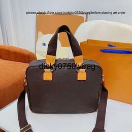louiseViutionBag Luis Vuittons Crossbody Viton Lvse Bag Laptop Bags Briefcases Men Designer Handbags Mens Fashion Casual Retro High Capacity Handbag Briefcase