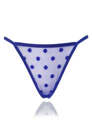 Ultra Thin GStrings Sexy Underwear Panties Women Transparent Dots Mesh female Bikini Lingerie Thongs Cheap Beach underpants T pan4459319