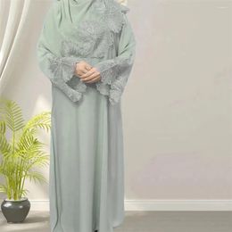 Ethnic Clothing Eid Ramadan Abaya Muslim Women Modest Prayer Hijab Maxi Dress Turkey Arabic Kaftan Party Dubai Saudi Islam Gown Jalabiya