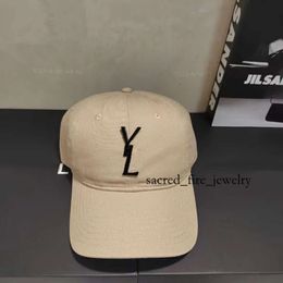 Ysl Baseball Cap Letter Logo Y Designer Hat Luxury Casual Cap Men's Women's Neutral Sun Hat Ysl Hat Luxury Fashion Classic New Ball Cap Clas 807