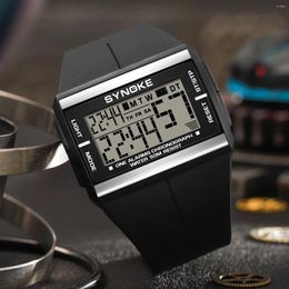 Wristwatches Digital Sports Watch: 50m Waterproof Reliable & Stylish Perfect For Every Adventure