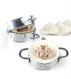 EcoFriendly Pastry Tools Stainless Steel Dumpling Maker Wrapper Dough Cutter Pie Ravioli Mould Kitchen Accessories Wholea204118017