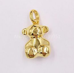 Small Silver Vermeil Sketx Pendant Authentic 925 Sterling Silver pendants Fits European bear Jewelry Style Gift Andy Jewel 01809457928431