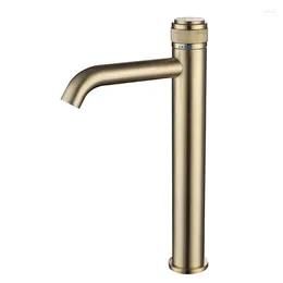 Bathroom Sink Faucets Solid Brass Faucet Button Type And Cold