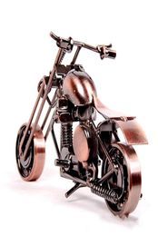 Motorcycle Shaepe Ornament Hand Mede Metal Iron Art Craft For Home Living Room Decoration Supplies Kids Gift5516036