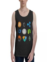 Men039s Tank Tops Top Shirt Cryptocurrency Collection 1 Humor Graphic Coin Vest Men Set Funny Sleeveless Garment5695070