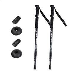 Aluminium Alloy Trekking Poles Ultralight Adjustable No slip Nordic Walking Sticks Adult Hiking Canes Telescopic Alpenstocks 240430