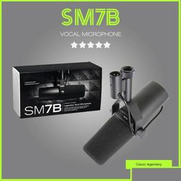 Microphones Mars Cardioid Dynamic Microphone Sm7B 7B Vocal Selectable Frequency Response For Live Stage Recording Podcasting 231117 Dr Dh50M
