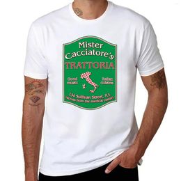 Men's Tank Tops Mister Cacciatore_s T-Shirt For A Boy Edition T Shirt Man Men