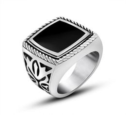 316L Stainless Steel Ring For Men Jewellery Punk Rock Vintage Style High Quality Finger Rings Casual Accessories 9056253302