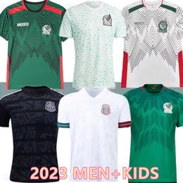 2023 Mexico soccer jersey train H LOSANO CHICHARITO G DOS SANTOS RAUL C VELA H LOZANO 19 20 21 22 23 C VELA football shirt tops men and kids women sets uniform 888 270Q