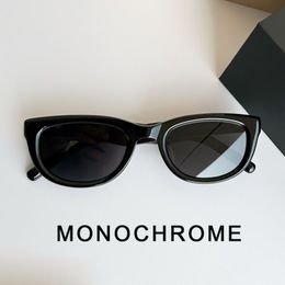 Gentle Monster Sunglasses Women GM Brand Sunglass Oval Frame Eyewear Monochrome
