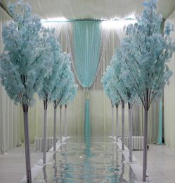 15M 5feet Height white Artificial Cherry Blossom Tree Roman Column Road Leads For Wedding Mall Opened Props8470345