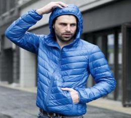 2020 Kış Ceket Erkekler 90 Ördek Ceket Erkekleri Ultralight Aşağı Ceket Açık havada Kış Parka Taşıma Bag1750959