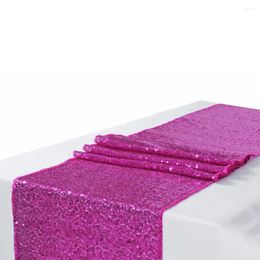 Table Runner 30 180 /30 275 300CM 8 Colour Sparkly Sequin For Wedding Party Christmas Tablecloth Decorations