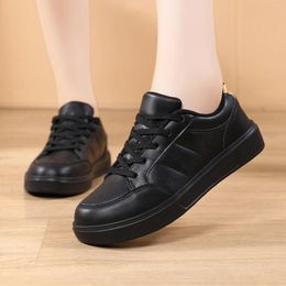 Casual Shoes 2024 Fashion Summer Women Sports Fashionable Solid Color Mesh Breathable Sneakers