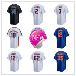 New Custom York Mets Baseball Jerseys Drew Smith Michael Tonkin 4 Francisco Alvarez Brett Baty Francisco Lindor Pete Alonso Omar Narvaez Harrison Bader