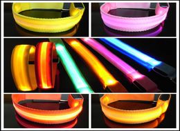 Glowing Bracelet LED lights Flash Wrist Ring Nocturnal Warning band Running Gear Glowing Christmas decoration4199238