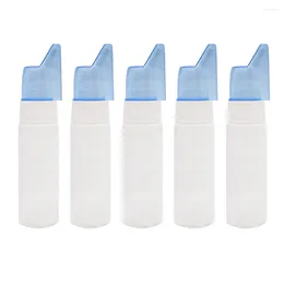 Storage Bottles 5 Pcs Sprayer 70ml Nasal Device Nose Saline Holder Fine Mist Empty Containers