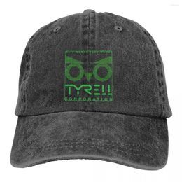 Ball Caps Pure Colour Dad Hats Tyrell Corporation Women's Hat Sun Visor Baseball Blade Runner Film Peaked Cap