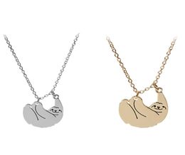Necklace Pendant Choker Sloth Pendant Friend Animal Chain Jewellery Christmas Gift1731905