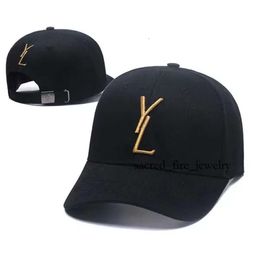 Ysl Baseball Cap Letter Logo Y Designer Hat Luxury Casual Cap Men's Women's Neutral Sun Hat Ysl Hat Luxury Fashion Classic New Ball Cap Clas 721