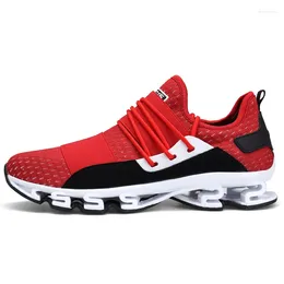 Running Shoes Outdoor Sports 2024 Design Soles For Men Breathable Cushioning Sneakers Athletic Male