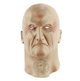 Gangster Boss Funny Latex Masks Personality Full Face Mask for Men Creative Horror Halloween Ghost Masks for Party4509351