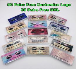 Mink eyelashes 25 styles Selling 1pair lot Real Siberian 3D Full Strip False Eyelash Long Individual Mink Lashes Extension2795043