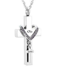 Memorial Jewellery Stainless Steel Cross for brother Memorial Cremation Ashes Urn Pendant Necklace Keepsake Urn Jewelry9191023