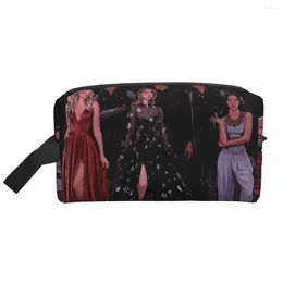 Storage Bags The Court Of Dreams Cosmetic Bag Women Cute Large Capacity A Thorns And Roses Makeup Case Beauty Toiletry