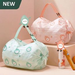 Shopping Bags Reusable Grocery Bag Washable Bolsas De Compra Foldable For Women Eco Friendly Sacs Waterproof Totebag