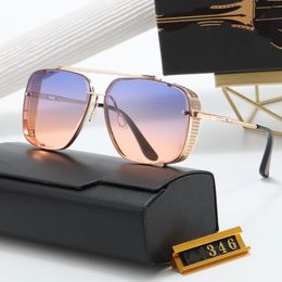 Luxury man sunglasses Fashion Dita Metal woman Glasses frame Dhgate designer sunglasses summer beach womens Sonnenbrille Brand mens sun glasses 10A polarize shade