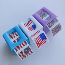 2022-POSTAGE U.S. Flag Flag Roll of 100 US First Class Office Stamps MISITION MAILING FOR MARKES