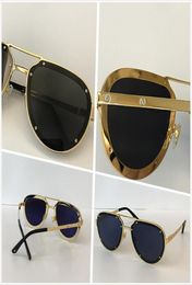 Vintage Brand Designer Sunglasses For Men Women Luxury Retro Rimless Frame Eyewear Gold Shape Top Quality Glasses Uv 400 Lens 01943790627