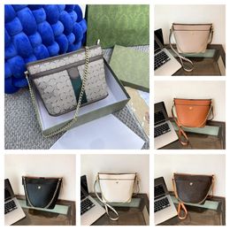 LOCK AND WALK Handbags Designer Bags Women Luxury Brand Cross body Shoulder Bags Designers Bucket Chain Wallet Lady Crossbody Purse HOBOS Vintage Messenger Clutch