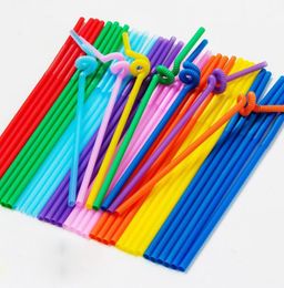 50Pcs MultiShaped Pegeant Plastic Drinking Straws Wedding Birthday Party Multi Color Straw Bar Accessories Paille7405721