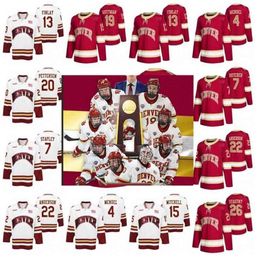 Ceo18 Ryan Barrow Denver Pioneers 2022 NCAA Men's Ice Hockey National Champions Brett Stapley Glenn Anderson Emilio Pettersen Ian Mitchell Paul