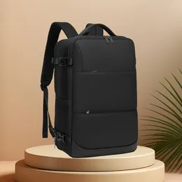 Backpack Luxury 2024 Trend Business Men's Expandable 17.3 Computer Backbag Male Travel Bagpack Schoolbag Mochilas De Hombre