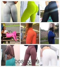 Whole High Waist Leggings Sexy Hip Push Up Leggings Workout Clothing Solid Breathable Classic Long Trousers Fitness Tights Pan8019686