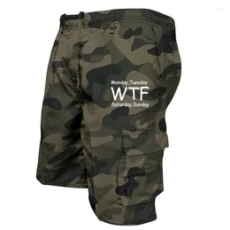 Men's Shorts Loose Casual Summer Street Drawstring Tactical Multi-pocket Outdoor Sport Camouflage Cargo