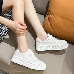 Casual Shoes 2024 Autumn Cricket Biscuit Women's Thick Sole Elevated Platform Sneakers Versatile Zapatos Para Mujeres Tennis