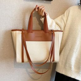 Drawstring Large Tote Bags For Women Top Trends 3 Layers Leather Shoulder Bag 2024 Design Work A4 Satchels Office Laptop Ladies Handbag